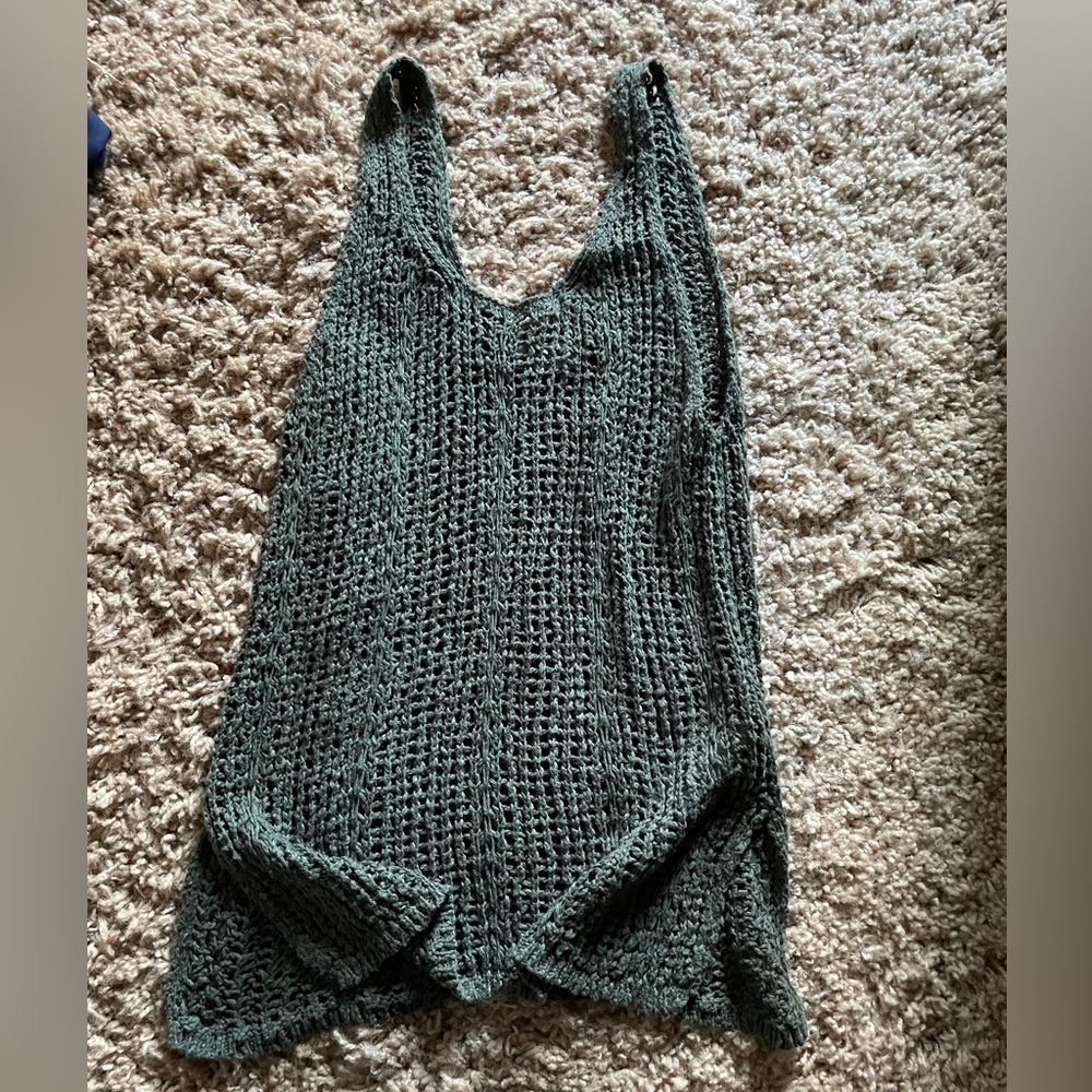 Hollister, XS, Olive green tank top